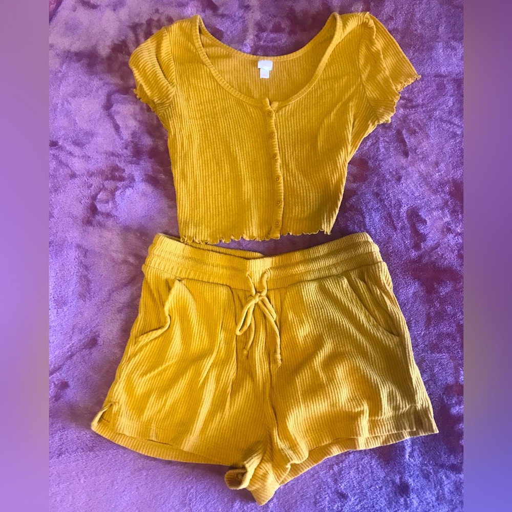Yellow Sleep/Lounge wear set